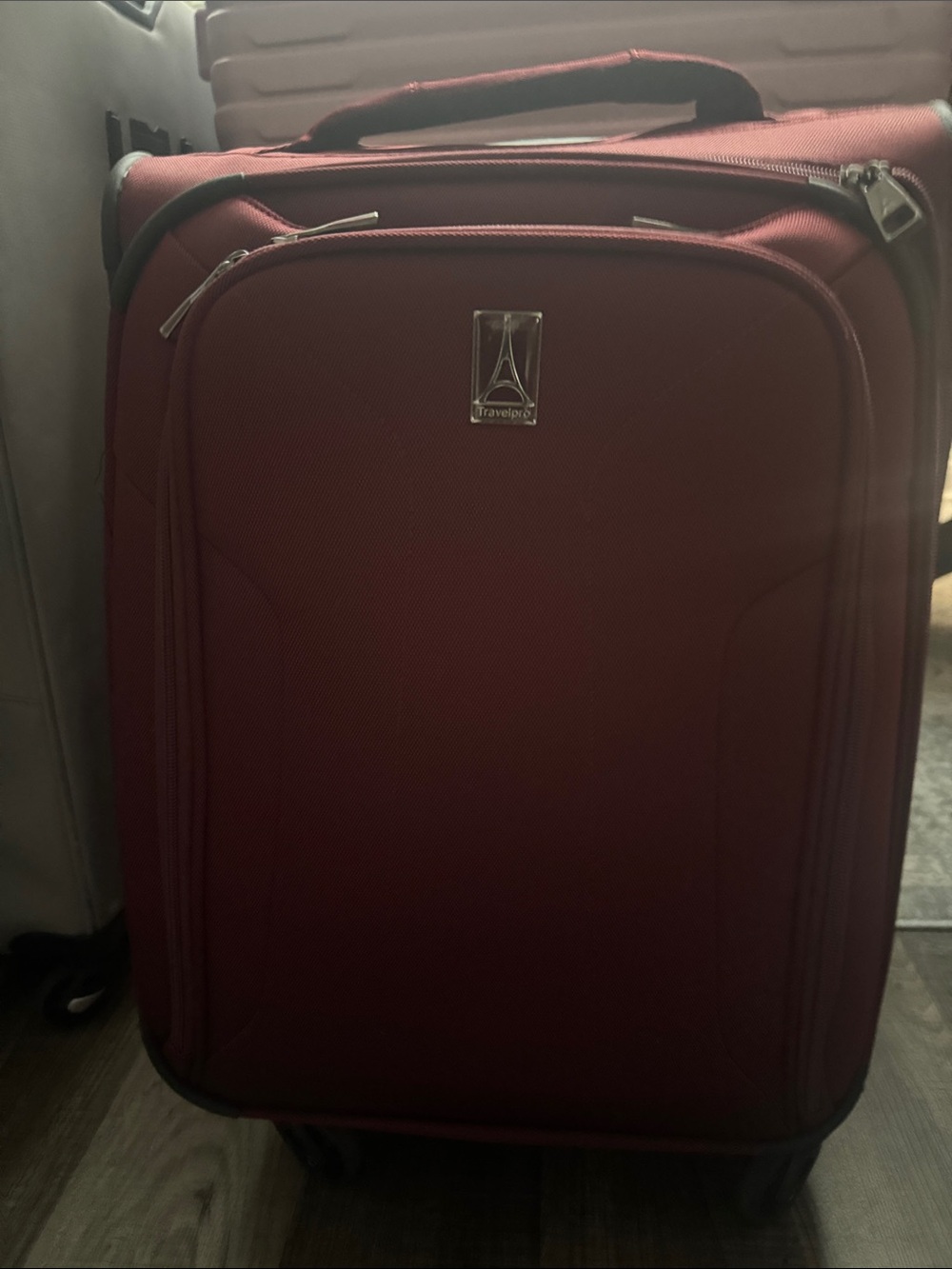 NWOT!!!! travel pro Burgundy Carry-On Spinner